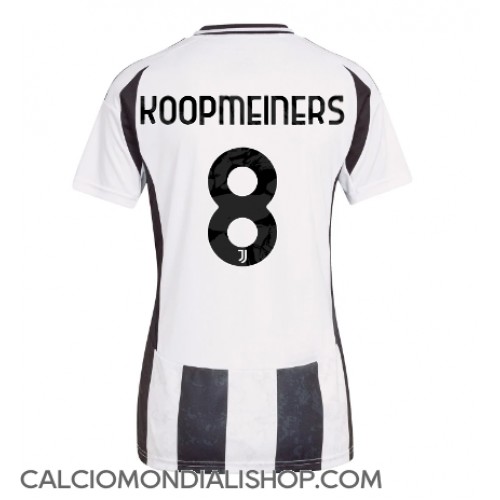 Maglie da calcio Juventus Teun Koopmeiners #8 Prima Maglia Femminile 2024-25 Manica Corta